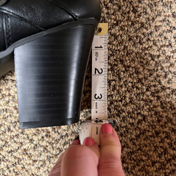 Women's Apt 9 Black Tall Boots Size 9.5 NWOT - Picture 5 of 6